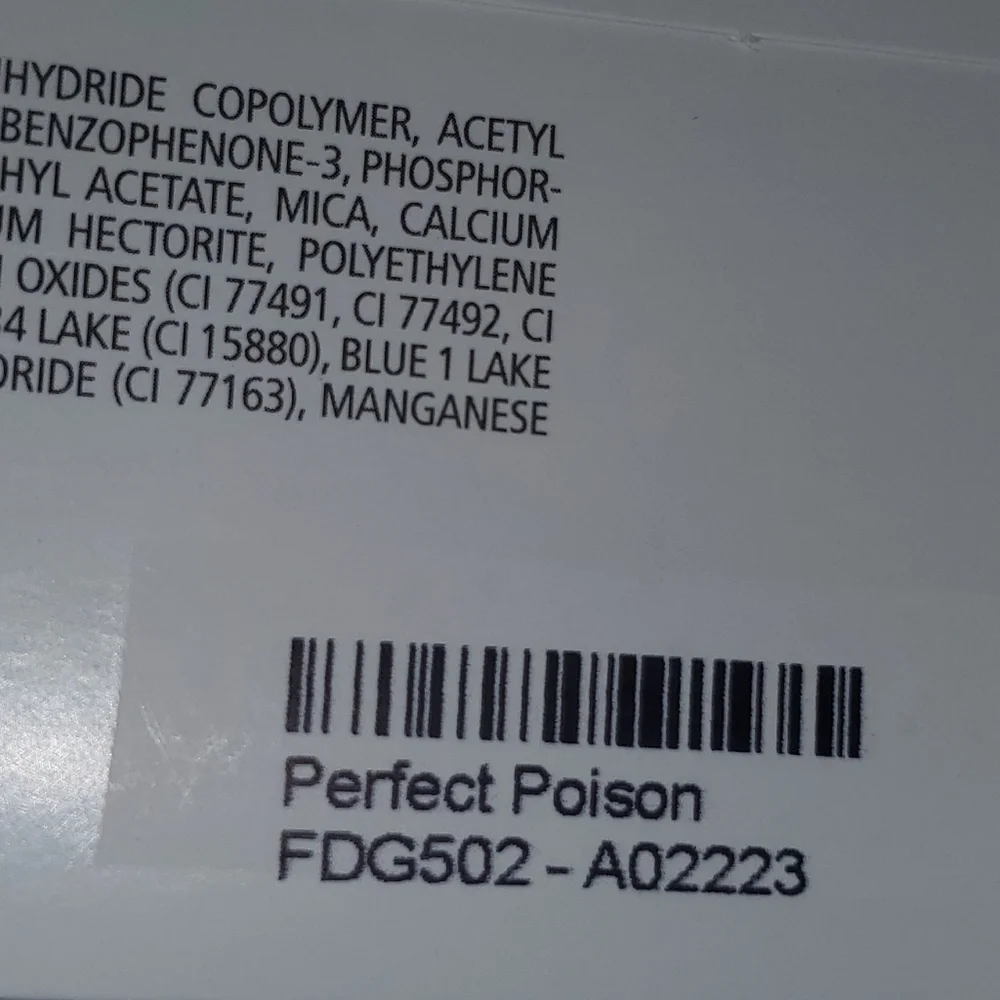 Color Street 100% Real Nail Polish Strips 16 strips Perfect Poison - Picture 4 of 4